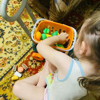 Игровой набор TrendToys продукты, тележки и корзинки: отзыв пользователя Детский Мир