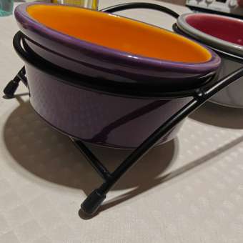 Миски керамические Barbaks Пара на подставке 2шт*280мл: отзыв пользователя. Зоомагазин Зоозавр