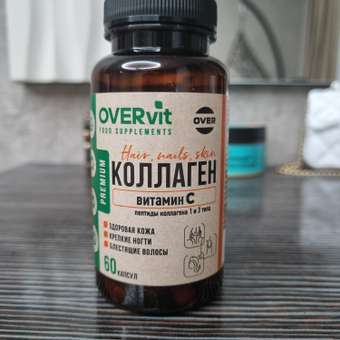 Говяжий коллаген с витамином С OVER БАД для суставов и связок: отзыв пользователя Детский Мир