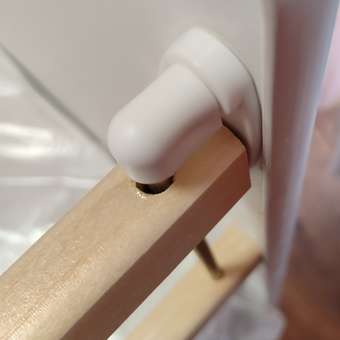 Детская кроватка Alatoys 120*60, без маятника (бежевый, белый): отзыв пользователя Детский Мир