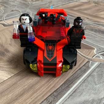 Конструктор LEGO Marvel Super Heroes Miles Morales vs Morbius 220 дет.: отзыв пользователя Детский Мир