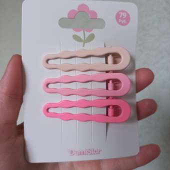 Заколка Demi Star Candy 3 шт.: отзыв пользователя Детский Мир