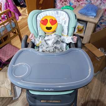 Стульчик для кормления BabyGo Sweet Meals Mint зеленый: отзыв пользователя Детский Мир