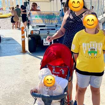 Коляска прогулочная Babyton Zoo Red: отзыв пользователя ДетМир