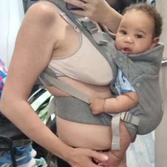 Эргорюкзак Amarobaby Snuggle серый: отзыв пользователя Детский Мир