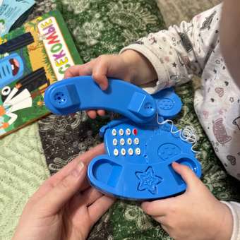 Игрушка УМка телефон Синий трактор Аппарат: отзыв пользователя ДетМир