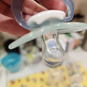 Пустышка Uviton силикон ортодонтическая от 0 мес. 2 шт. в ассортименте: отзыв пользователя Детский Мир