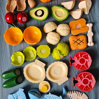 Игрушка TIPTOPOLIS Набор продуктов 12 предм.: отзыв пользователя Детский Мир