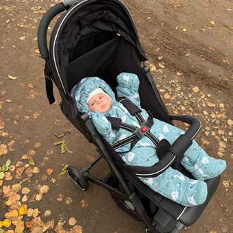 Коляска прогулочная JOVOLA SKYLINE черный: отзыв пользователя Детский Мир