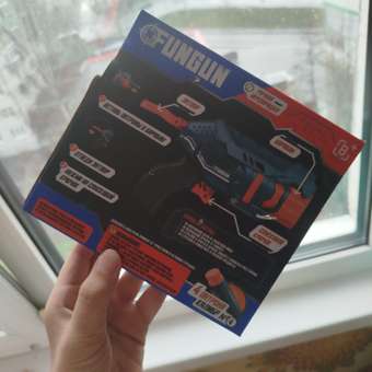 Бластер FUNGUN Twirl: отзыв пользователя ДетМир