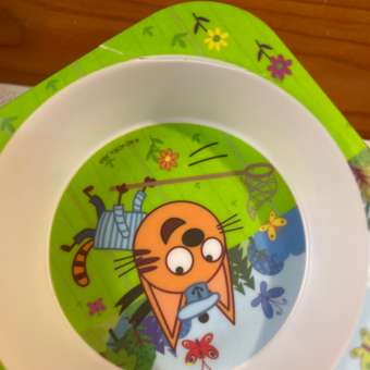 Набор посуды Три кота Три Кота 6 предм.: отзыв пользователя Детский Мир