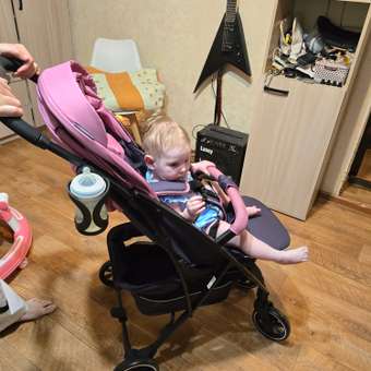 Коляска прогулочная Babyton Active Pink розовый: отзыв пользователя Детский Мир