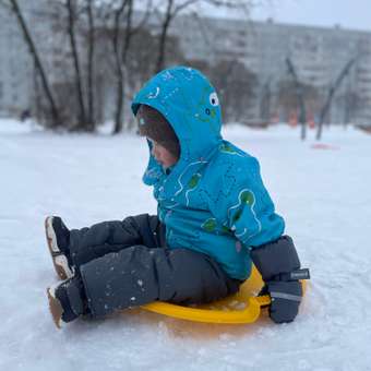 Ледянка Zebratoys 50 см Желтая: отзыв пользователя Детский Мир