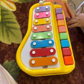 Игрушка музыкальная BAZUMI для малышей, детское пианино, ксилофон: отзыв пользователя Детский Мир