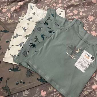 Майка 4 шт LESIKIDS: отзыв пользователя Детский Мир