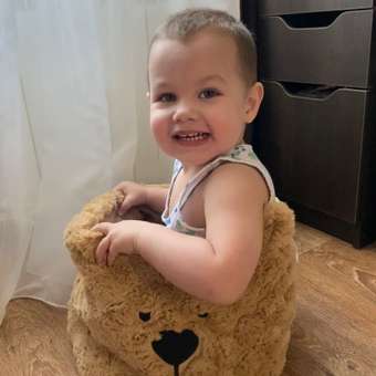 Корзина для хранения FUTURINO Home Медвежонок: отзыв пользователя ДетМир