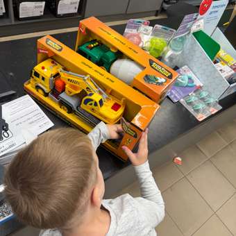 Бетономешалка Mobicaro 1:10: отзыв пользователя Детский Мир