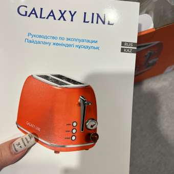 Тостер электрический Galaxy LINE GL2921: отзыв пользователя Детский Мир