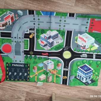 Парковка Funky Toys Строительная площадка: отзыв пользователя ДетМир
