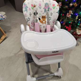 Стульчик для кормления Babyton Pretty Friends Pink классический: отзыв пользователя Детский Мир