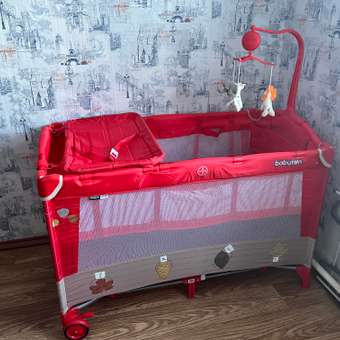 Манеж кровать Babyton Dreamy Coral: отзыв пользователя Детский Мир