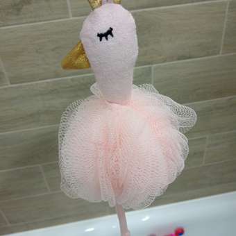 Мочалка FUTURINO Home Фламинго: отзыв пользователя Детский Мир