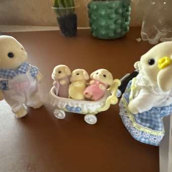 Игровой набор Sylvanian Families Семья Цветочных кроликов: отзыв пользователя ДетМир
