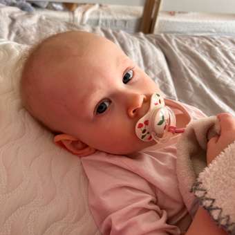 Пустышка Happy Baby силикон классическая от 12 мес. 1 шт.: отзыв пользователя Детский Мир