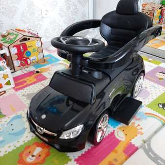 Пушкар BabyCare Mercedes-Benz AMG C63 Coupe черный с ручкой: отзыв пользователя Детский Мир