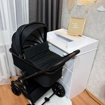 Коляска 2в1 JOVOLA Enigma 2в1, черный: отзыв пользователя Детский Мир