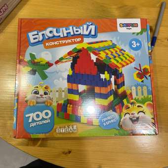Конструктор SAYFUN toys 700 дет.: отзыв пользователя Детский Мир