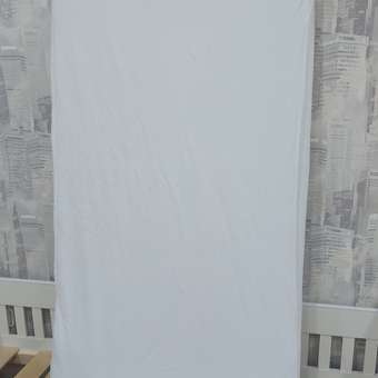 Наматрасник Mrs.Stretch Mr.Jersy Белый 160х80: отзыв пользователя Детский Мир