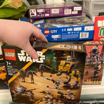 Конструктор LEGO Star Wars Боевой набор клонов 258 дет.: отзыв пользователя Детский Мир