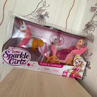 Кукла модельная Zuru Sparkle Girlz с каретой: отзыв пользователя ДетМир