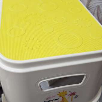 Подставка для ног Babyton Up and Go желтый: отзыв пользователя Детский Мир