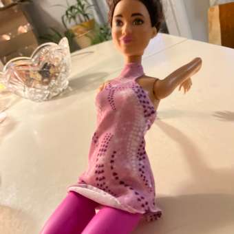 Кукла модельная Barbie Кем быть? Фигуристка: отзыв пользователя Детский Мир