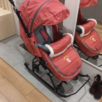 Санки-коляска Ника: отзыв пользователя Детский Мир