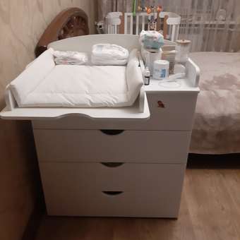 Комод пеленальный Азбука Кроваток Bello (белый): отзыв пользователя Детский Мир