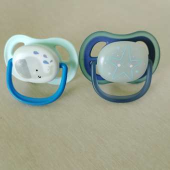 Пустышка Philips Avent силикон ортодонтическая от 6 мес. 2 шт.: отзыв пользователя Детский Мир