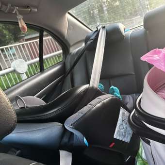 Автокресло Indigo Fuller серый-черная кожа Isofix 0+/1/2/3 (0-36 кг): отзыв пользователя Детский Мир