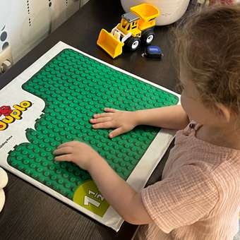 Конструктор LEGO DUPLO Пластина для строительства 1 дет.: отзыв пользователя ДетМир