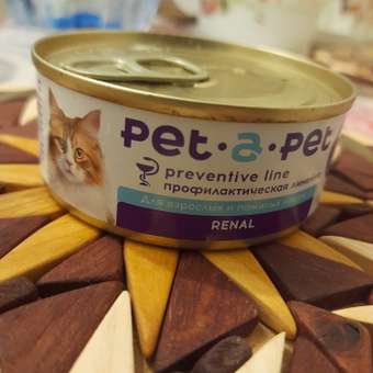 Корм для кошек Pet-a-Pet 100г диетический профилактика болезней почек Renal: отзыв пользователя. Зоомагазин Зоозавр