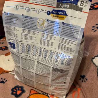 Корм для собак ROYAL CANIN Maxi Ageing 8+ крупных пород 3кг: отзыв пользователя. Зоомагазин Зоозавр