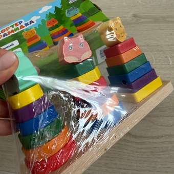 Игрушка Планета творчества пирамидка развивающая игрушка: отзыв пользователя Детский Мир