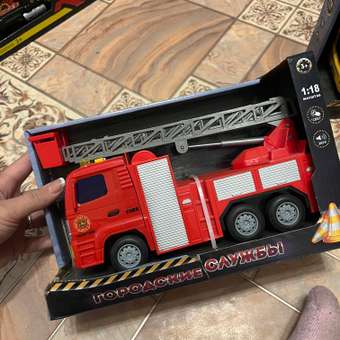 Пожарная машина Abtoys с краном: отзыв пользователя Детский Мир