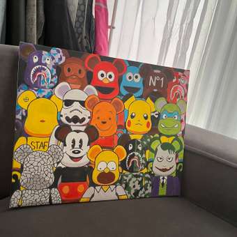 Картина по номерам Art sensation Персонажи в ассортименте: отзыв пользователя Детский Мир