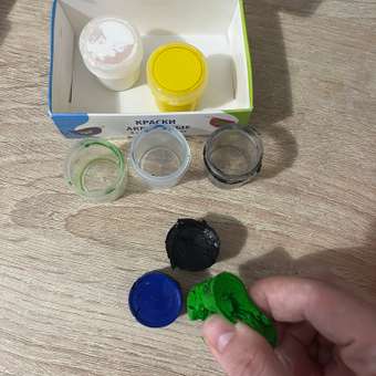 Краски акриловые АЗБУКА ЦВЕТА 6 цв.: отзыв пользователя Детский Мир