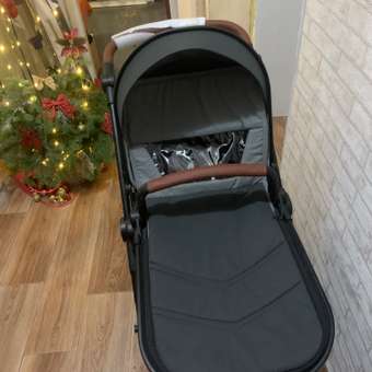 Коляска 2в1 Babyton Sandy Grey серый: отзыв пользователя ДетМир