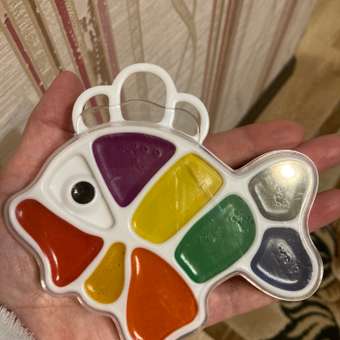 Краски акварель Луч 9 цв.: отзыв пользователя Детский Мир