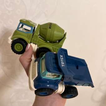 Игровой набор TrendToys Машинки Спецтехника 4 шт: отзыв пользователя Детский Мир